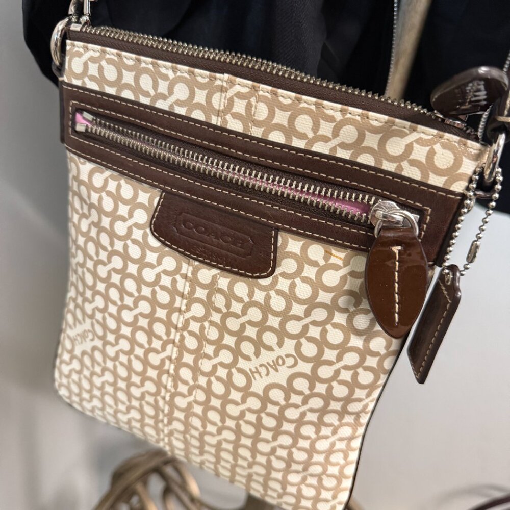 COACH PENELOPE Opt Art C Coated Canvas Crossbody